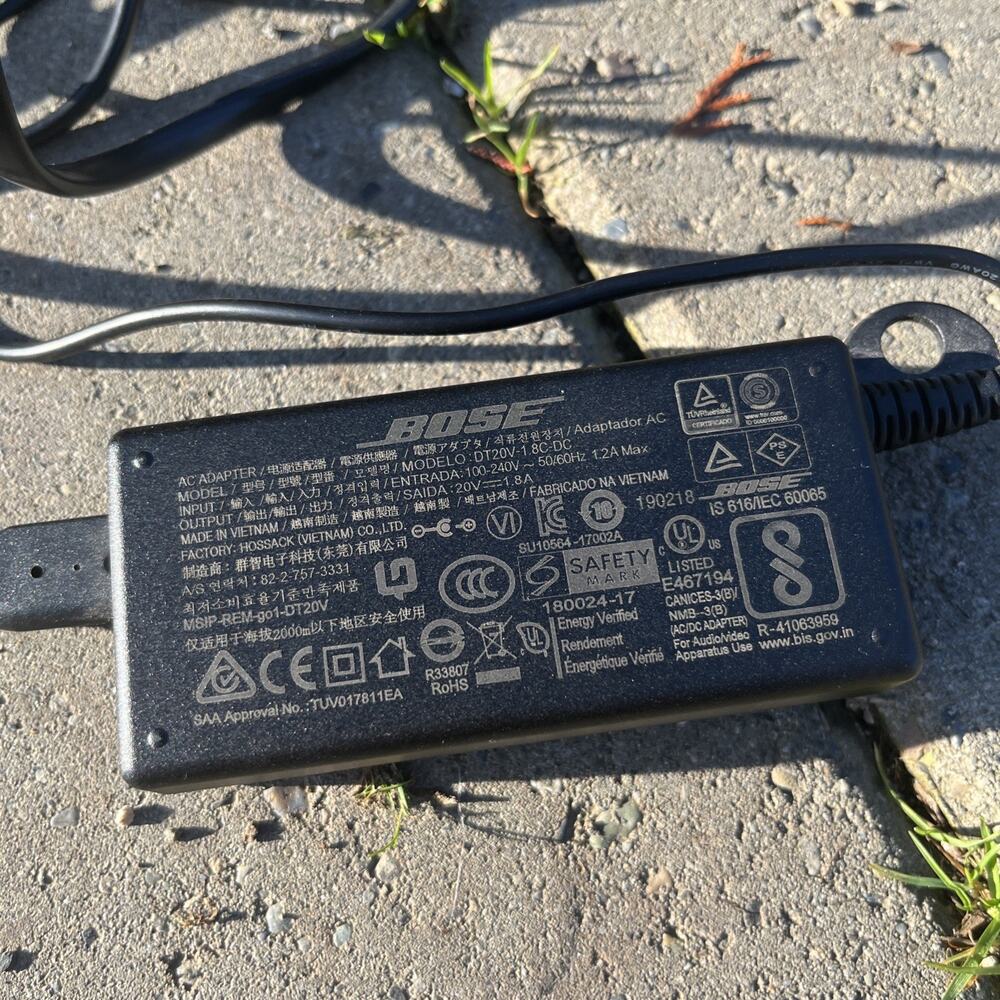 Original Bose T1 T4 T8 ToneMatch Audio Engine Power Supply Charger AC Adapter